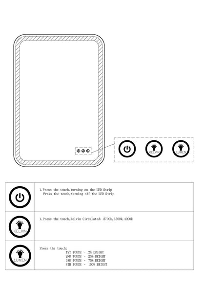 Crofton - Vanity Mirror - Gold & Pearl Silver