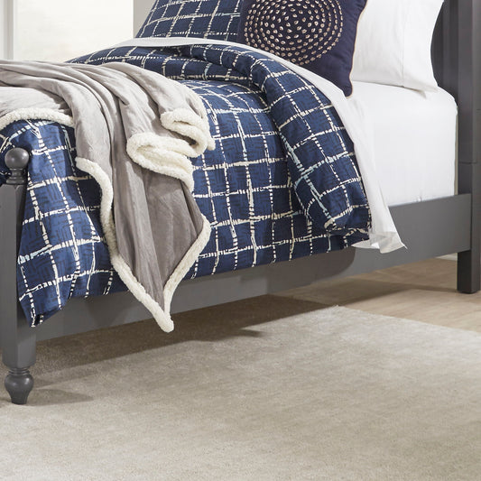 Cottage View - Youth Panel Rails - Dark Gray