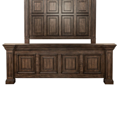 Big Valley - King Mansion Footboard - Brownstone