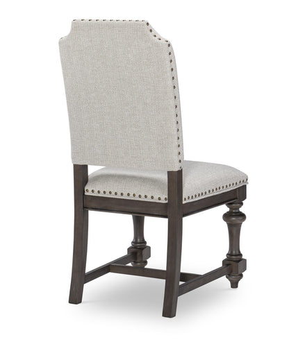 Kingston - Upholstered Side Chair (Set of 2) - Sandalwood Brown / Dark Sable