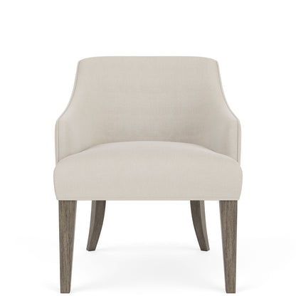 Sariel - Upholstered Host Chair (Set of 2) 2" - Gray