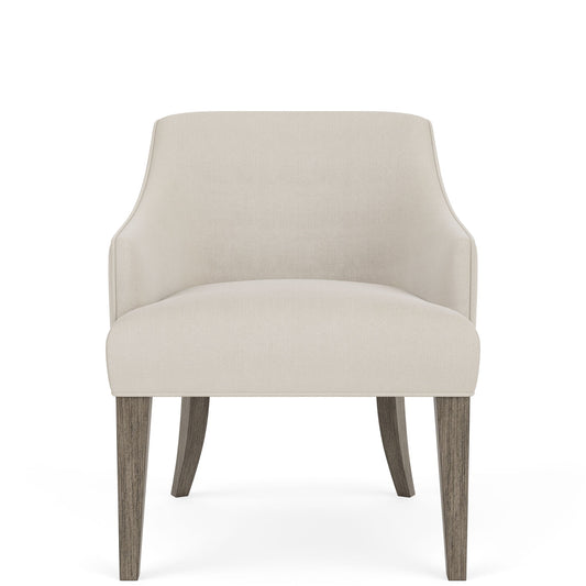 Sariel - Upholstered Host Chair (Set of 2) 2" - Gray