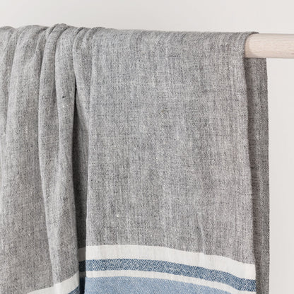 Lima - Throw - Capri Blue / Dark Gray