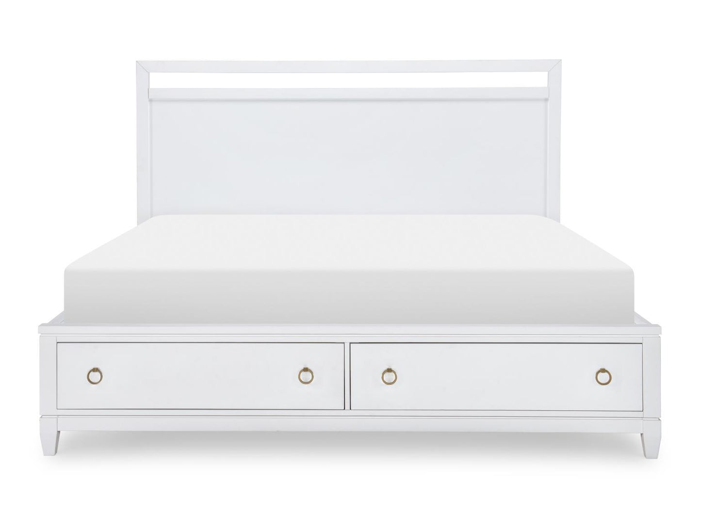 Summerland - Storage Rails California King - Pure White