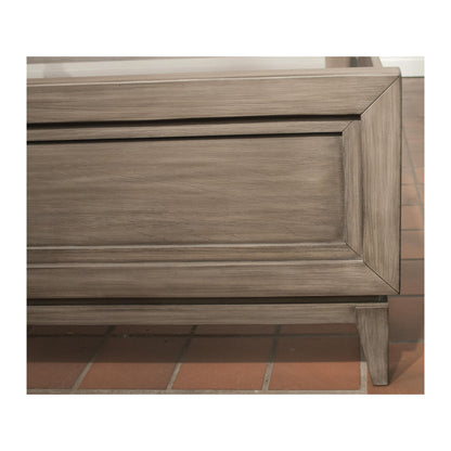 Vogue - Queen Panel Footboard - Gray Wash