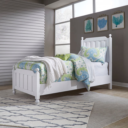 Cottage View - Twin Panel Headboard & Footboard - White