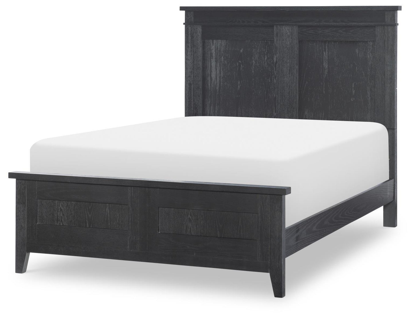 Today's Traditions - Full Panel Footboard With Slats - Blacksmith