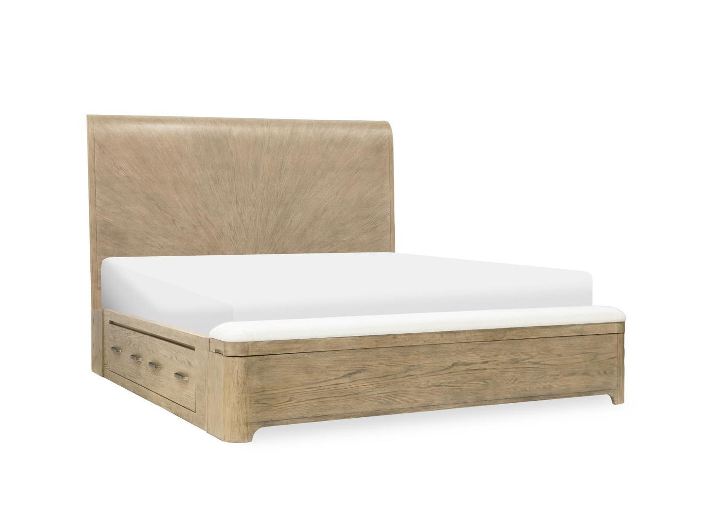 Flow - Queen / King Single Side Rail - Sandstone