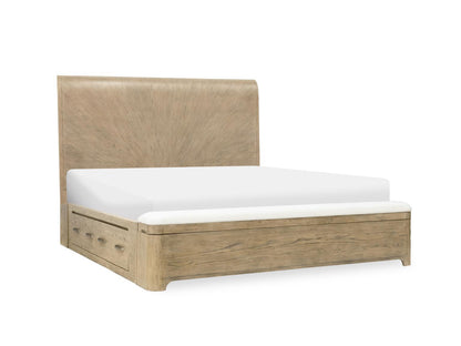 Flow - Queen / King Single Side Rail - Sandstone