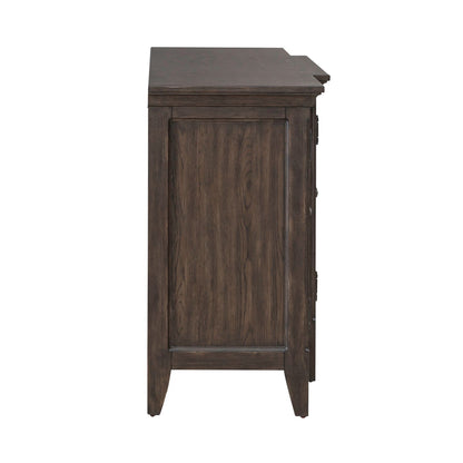 Paradise Valley - 76" TV Console - Dark Brown