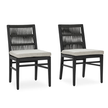 Westville - Outdoor Dining Chair (Set of 2) - Black