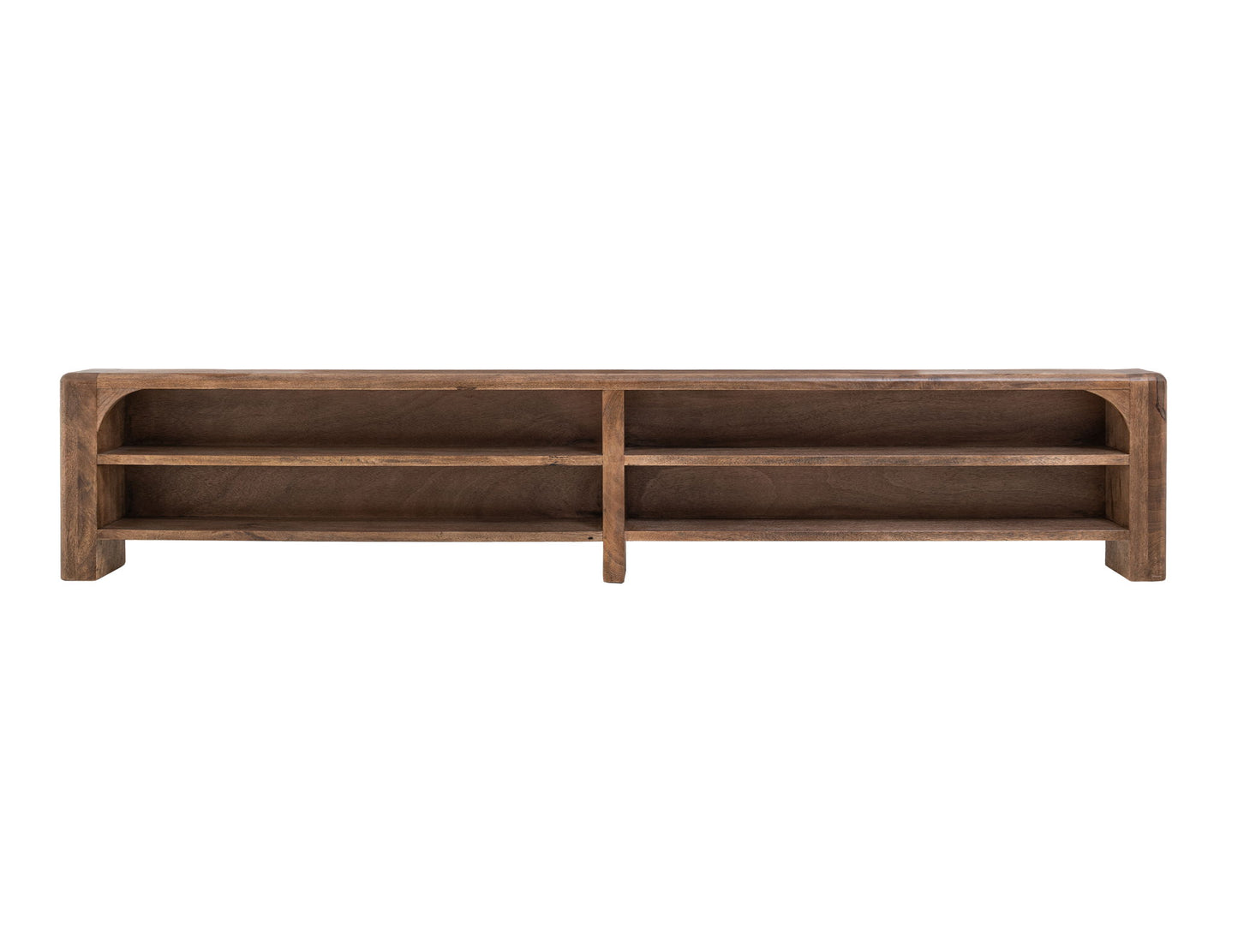 Praga - Eastern King Storage Platform - Almond / Barrel Brown