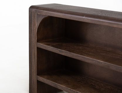 Praga - Eastern King Storage Platform - Almond / Barrel Brown