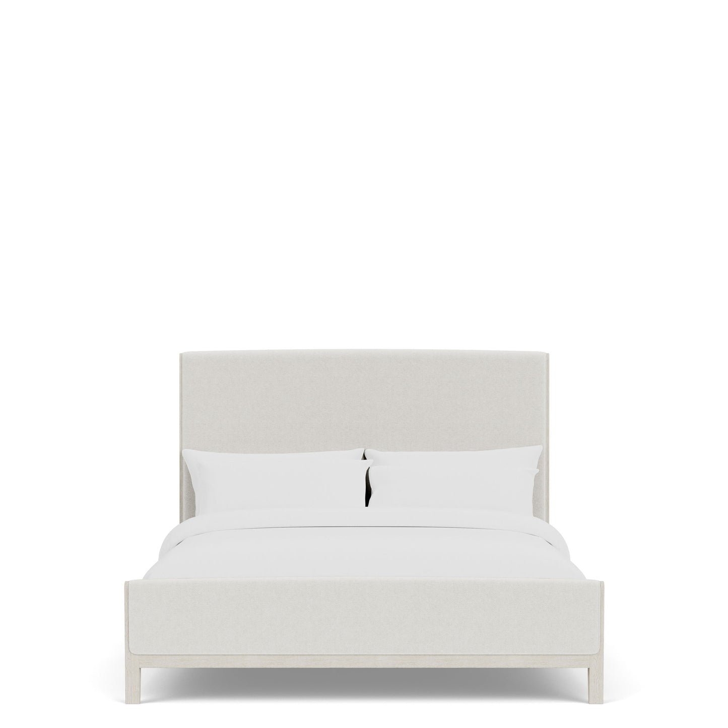Carmella - King Upholstered Headboard - Pebble Oak