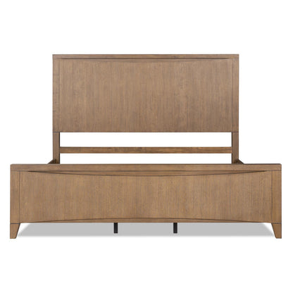 Horizons - Queen Panel Headboard (LED Lighting) - Tweed