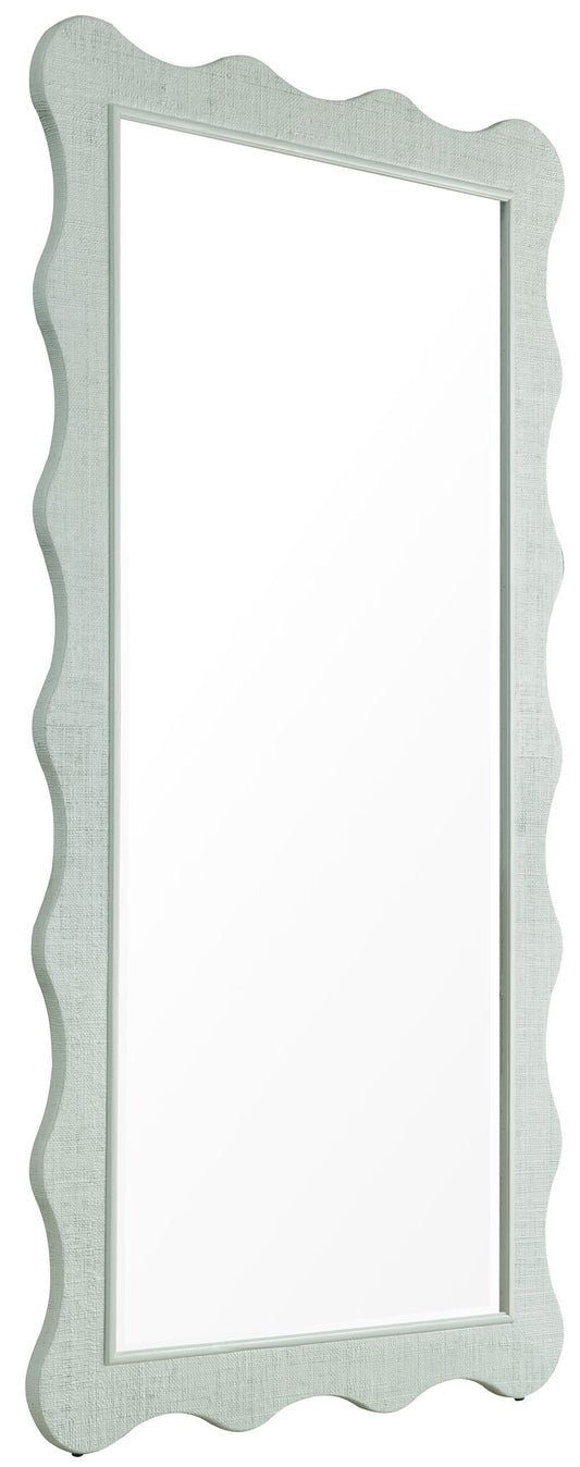 Commerce And Market - Waverly Leaner Mirror - Blue