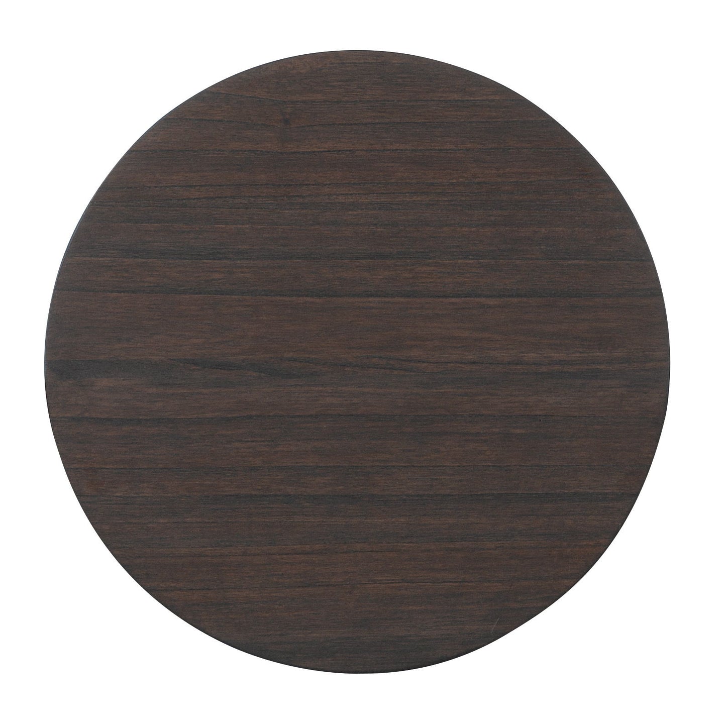 Commerce And Market - Round Side Table - Dark Brown