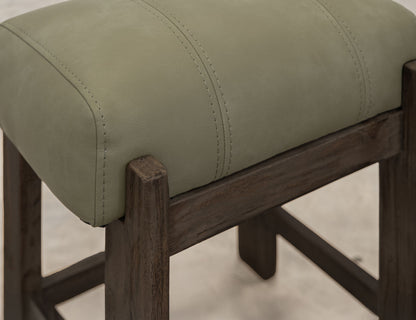 Black Balam - Stool - Oil Black / Green