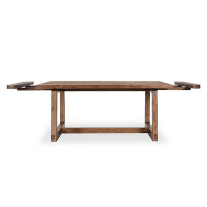 Lyra - Extendable Dining Table - Smoke Brown