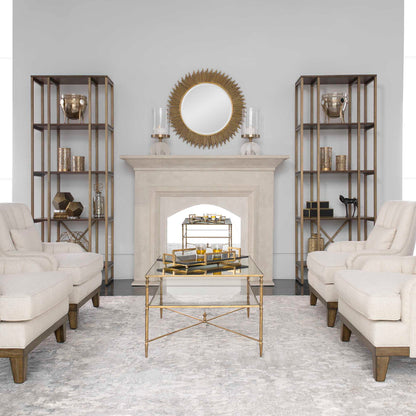 Karishma - Etagere - Antique Gold