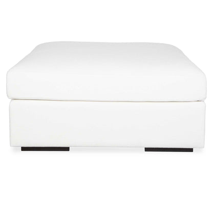 Refuge - Arctic White Sofa Ottoman