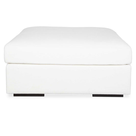 Refuge - Arctic White Sofa Ottoman