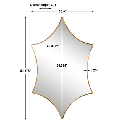 Aries - Mirror - Gold