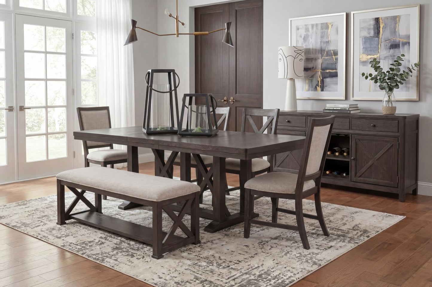 Briarwood - Upholstered Chair (Set of 2) - Sable